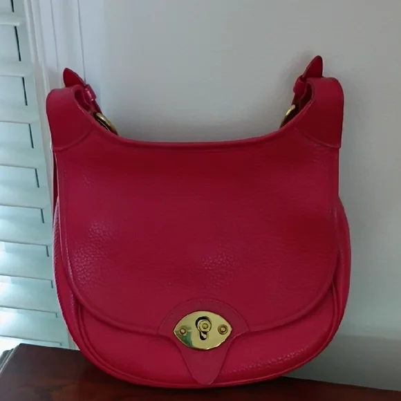 Vintage Dooney & Bourke Red Calvary Bag - Picture 9 of 9